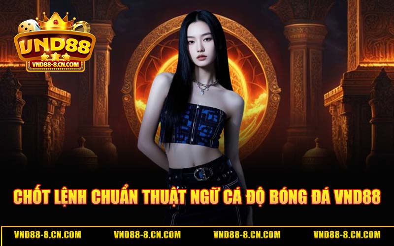 Chốt Lệnh Chuẩn Thuật Ngữ Cá Độ Bóng Đá VND88