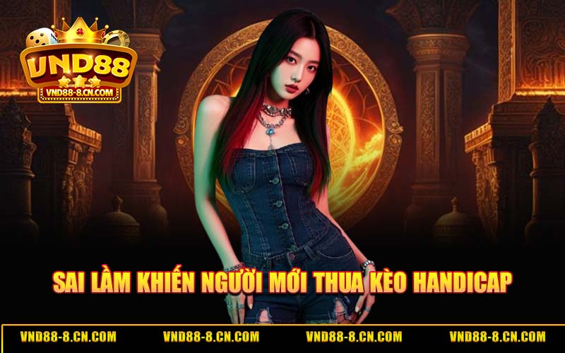 Sai Lầm Khiến Người Mới Thua Kèo Handicap